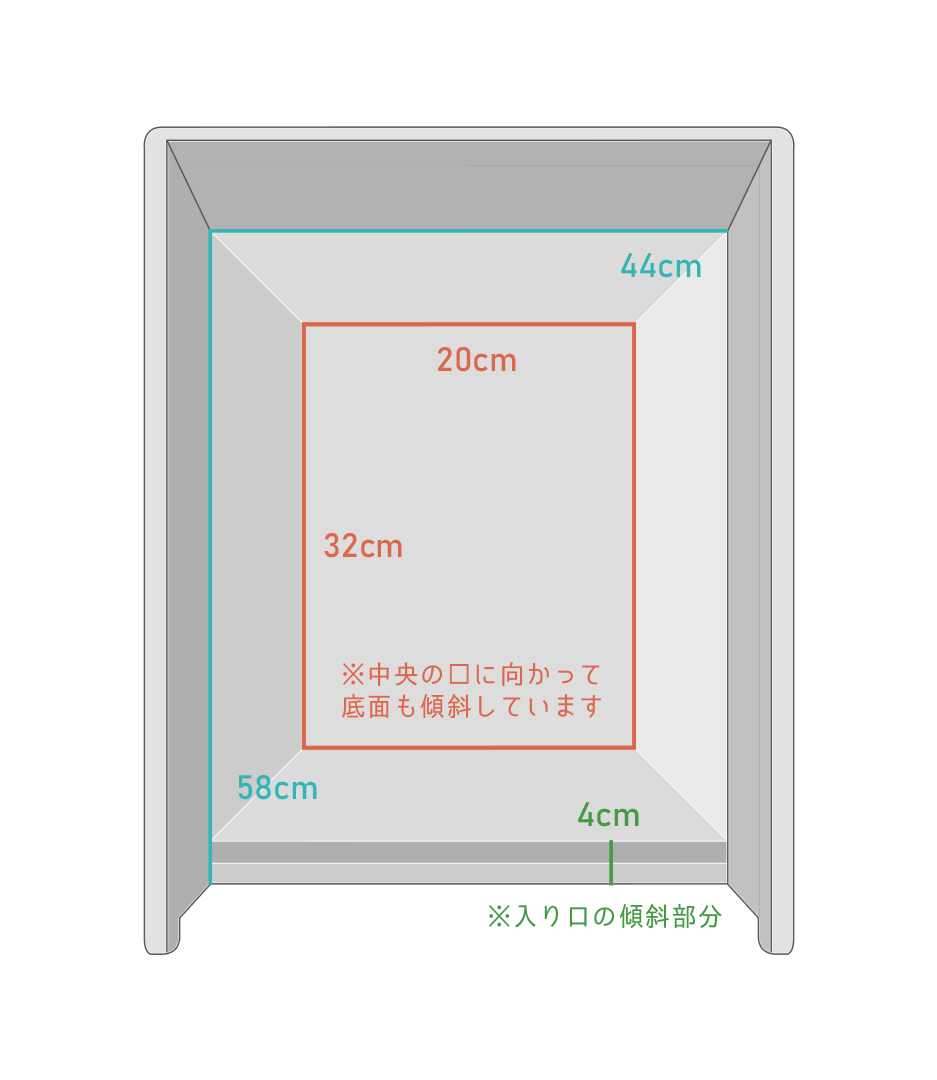 HACK ワイド内寸