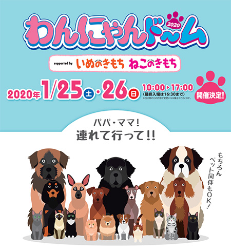 わんにゃんドーム2020ナゴヤドーム出展レポート