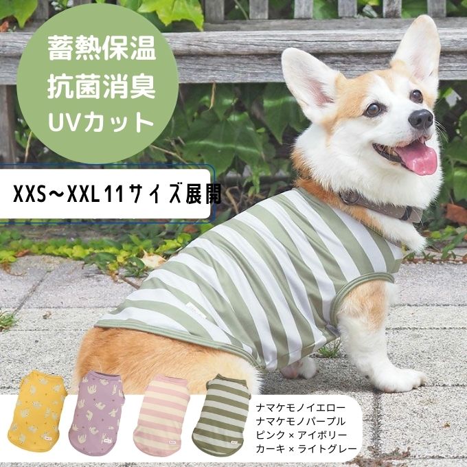 冬の寒さ対策に防寒犬服を着るコーギー