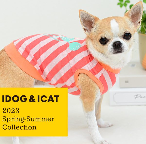 IDOG&ICATオリジナルの春夏新作ドッグウェアを2023年2月2日より順次販売開始！愛犬の着心地を優先した高品質の犬用お洋服。防虫機能やひんやり効果などの機能ウェアも充実！