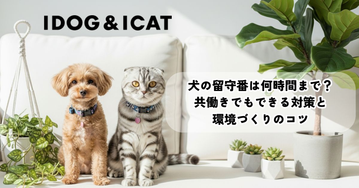 犬の留守番は何時間まで?共働きでもできる対策と環境づくりのコツ