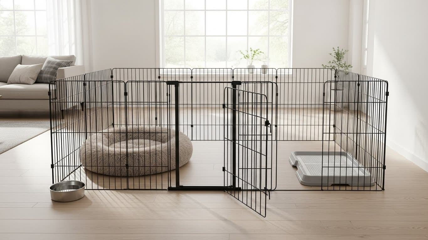 犬の留守番はケージで大丈夫？環境作りのコツ