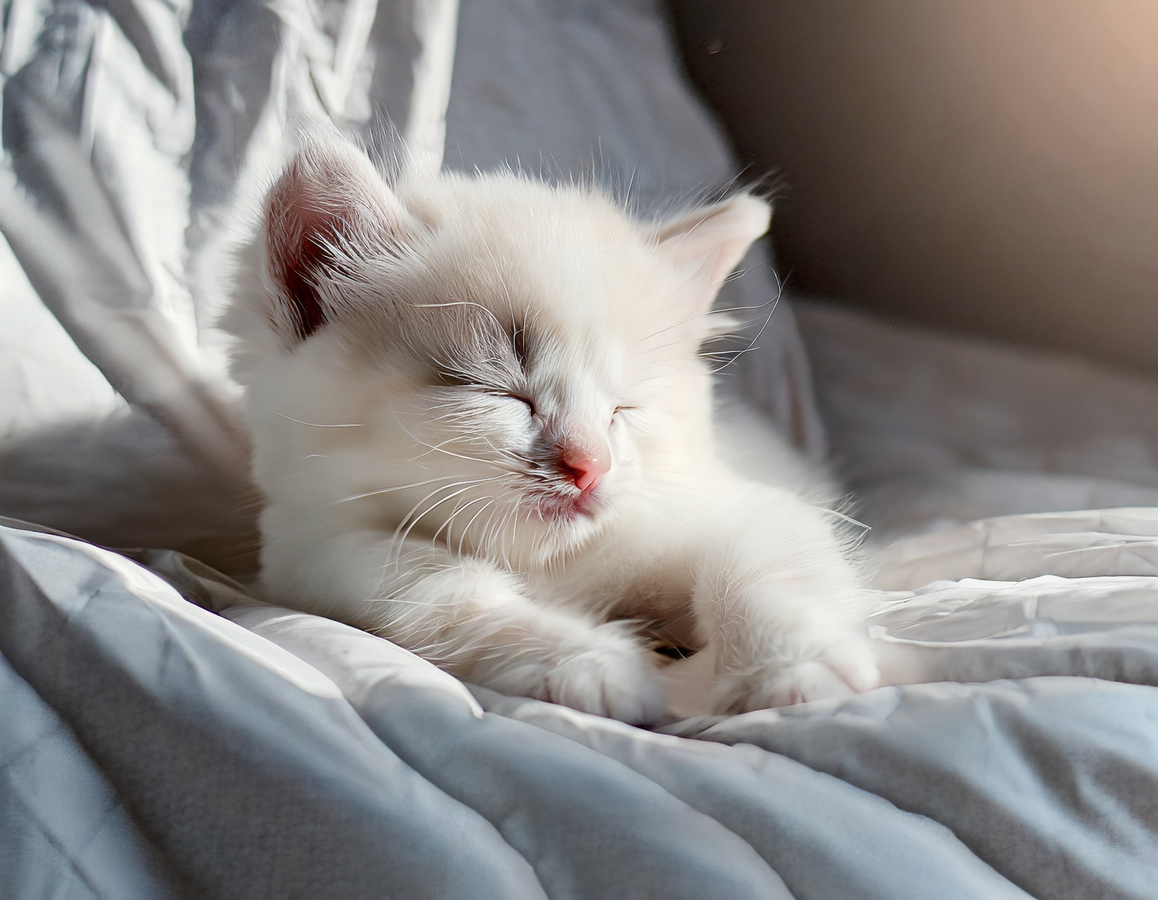 猫が一緒に寝る人を選ぶ基準は？選ばれる人の特徴