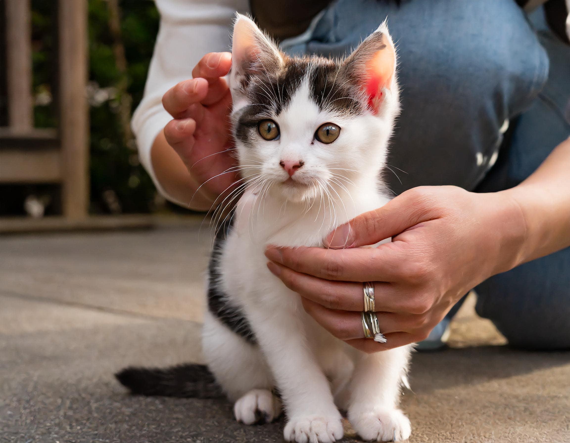 初対面の猫に対する撫で方のコツは？
