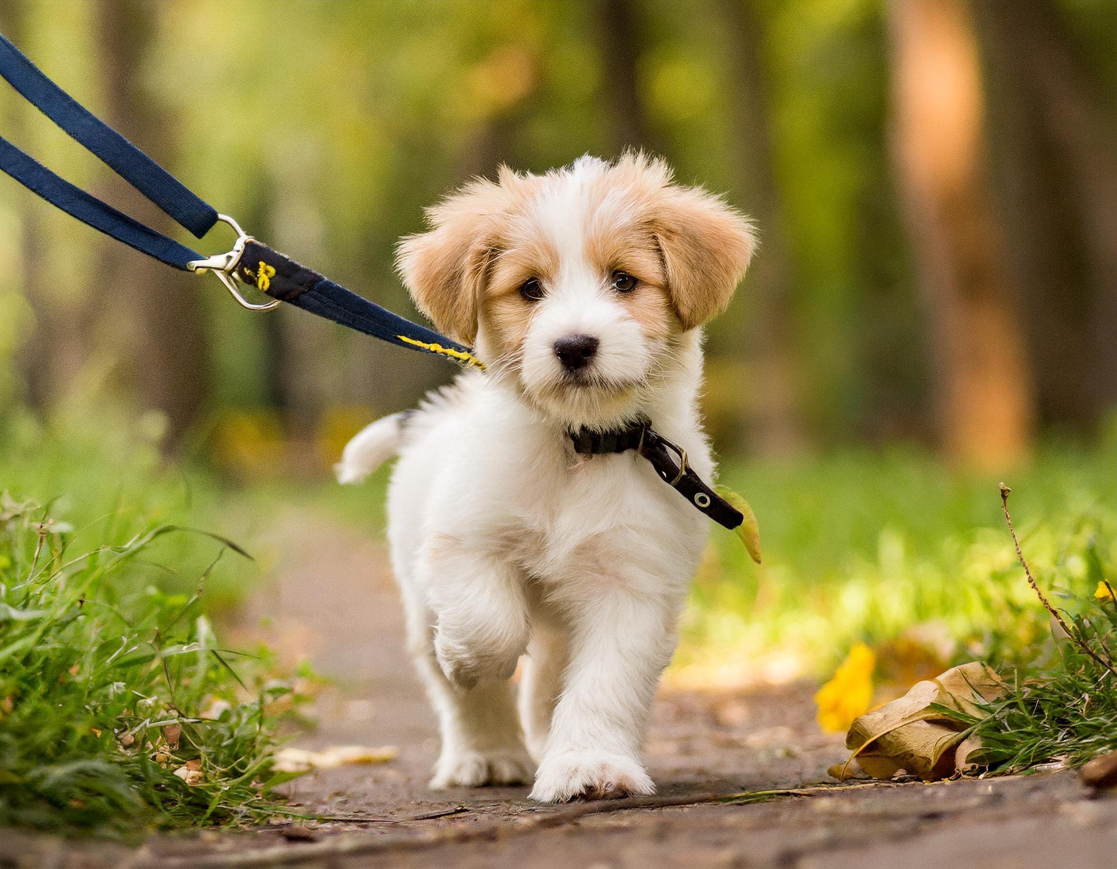 子犬の散歩は「最後のワクチン接種から2週間後」が基本