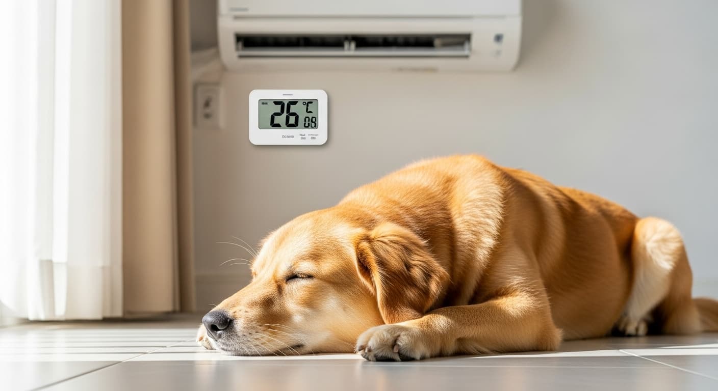 犬の暑さ対策における5つのポイント【室内編】