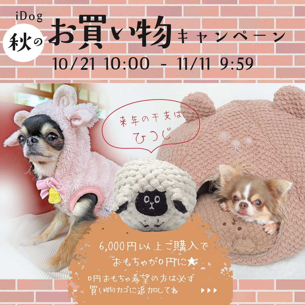 6000円以上購入でひつじボールプレゼント