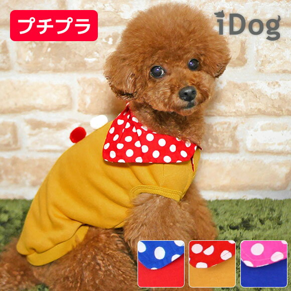 犬 服 iDog リボン襟タンク アイドッグ 犬の服 犬服