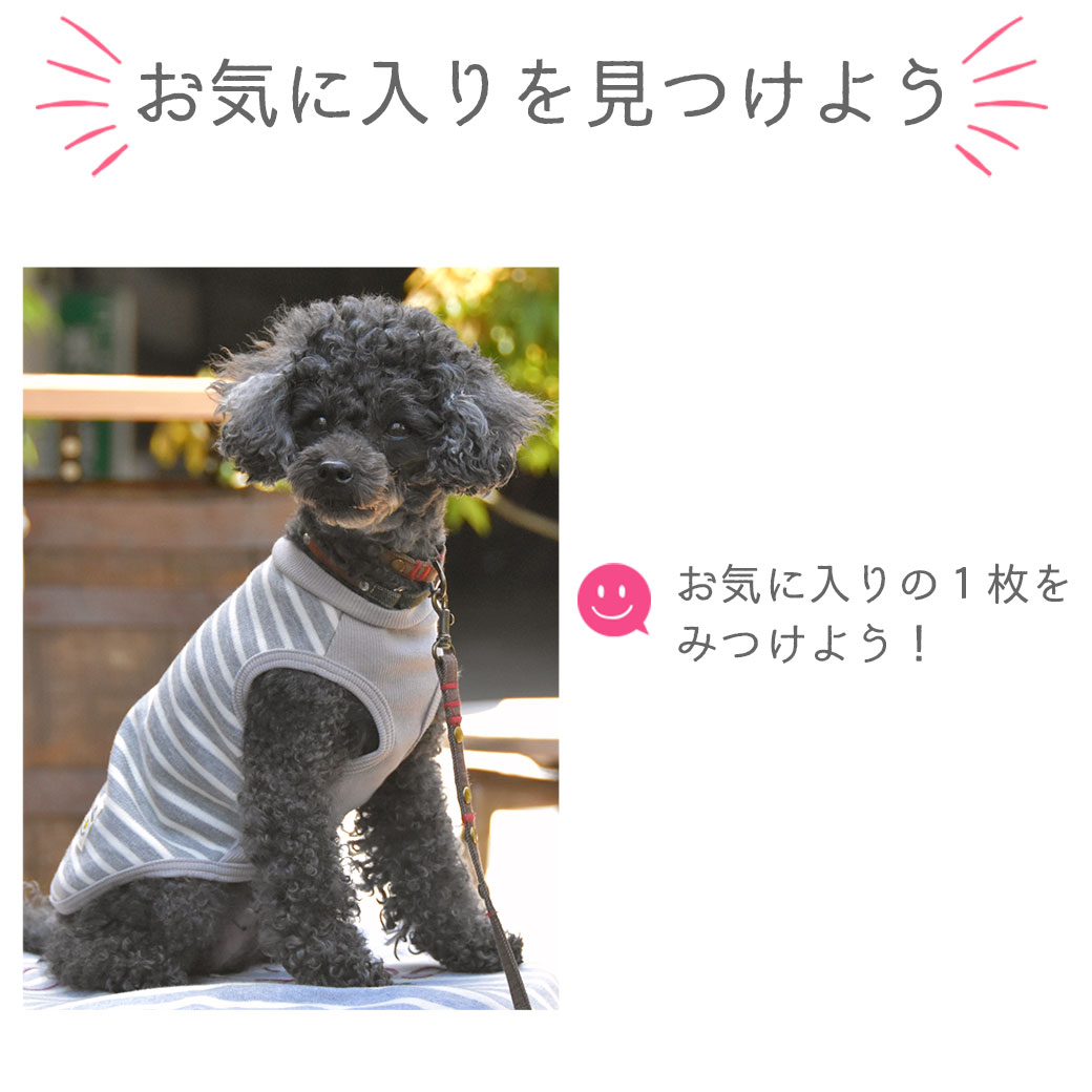 iDog 裏起毛ボーダータンク アイドッグ メール便OK