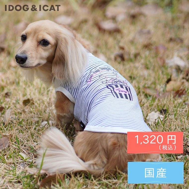 iDog ボーダーポップコーンタンク アイドッグ-犬猫ペット用品通販 IDOGICAT|ペット 犬 服